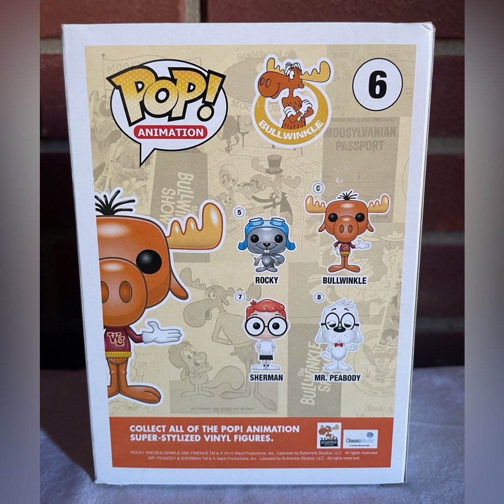 Funko Pop! Bullwinkle of Rocky & Bullwinkle #6 - Picture 5 of 8
